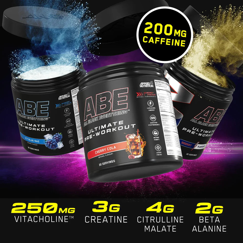 ABE All Black Everything- Pre-Workout Powder