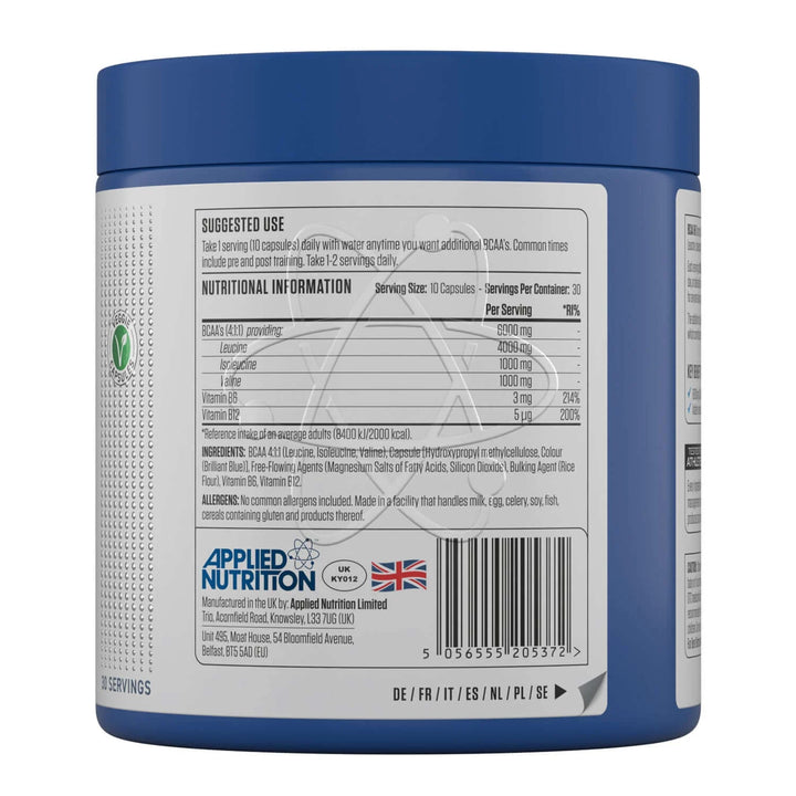 Applied Nutrition BCAA 6K – 300 kapsula
