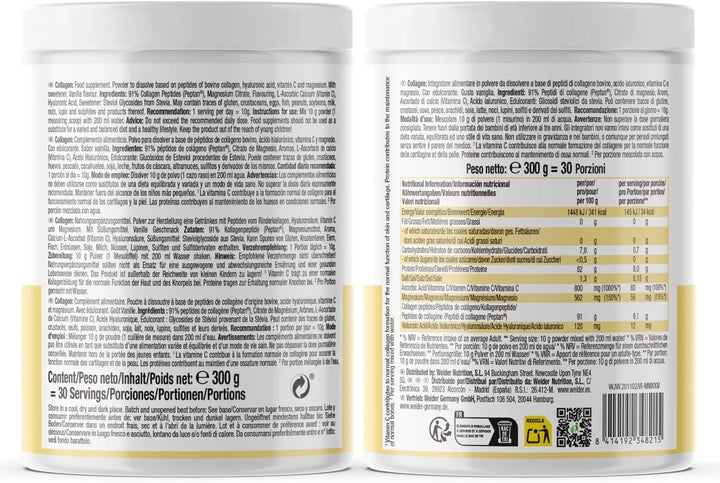 Weider Collagen 300 g – Vanilija